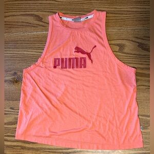 Puma women’s small loose fit tank top logo